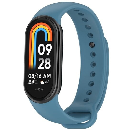 Xiaomi Smart Band 8 siliconen bandje (grijsblauw)