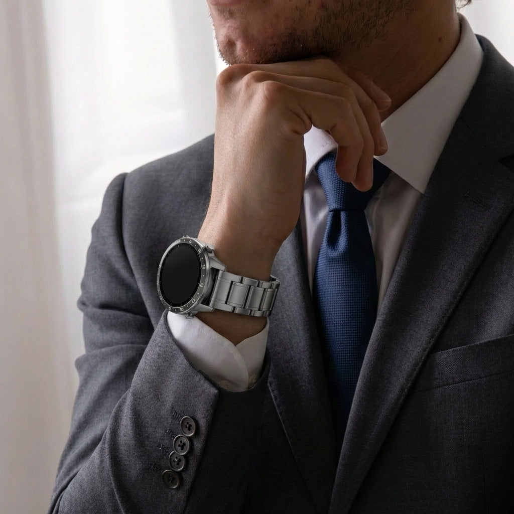 Garmin Fenix 8 - 47mm premium titanium band (grafiet)