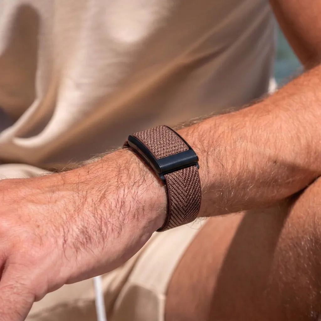 Polar Loop nylon band (wijnrood)