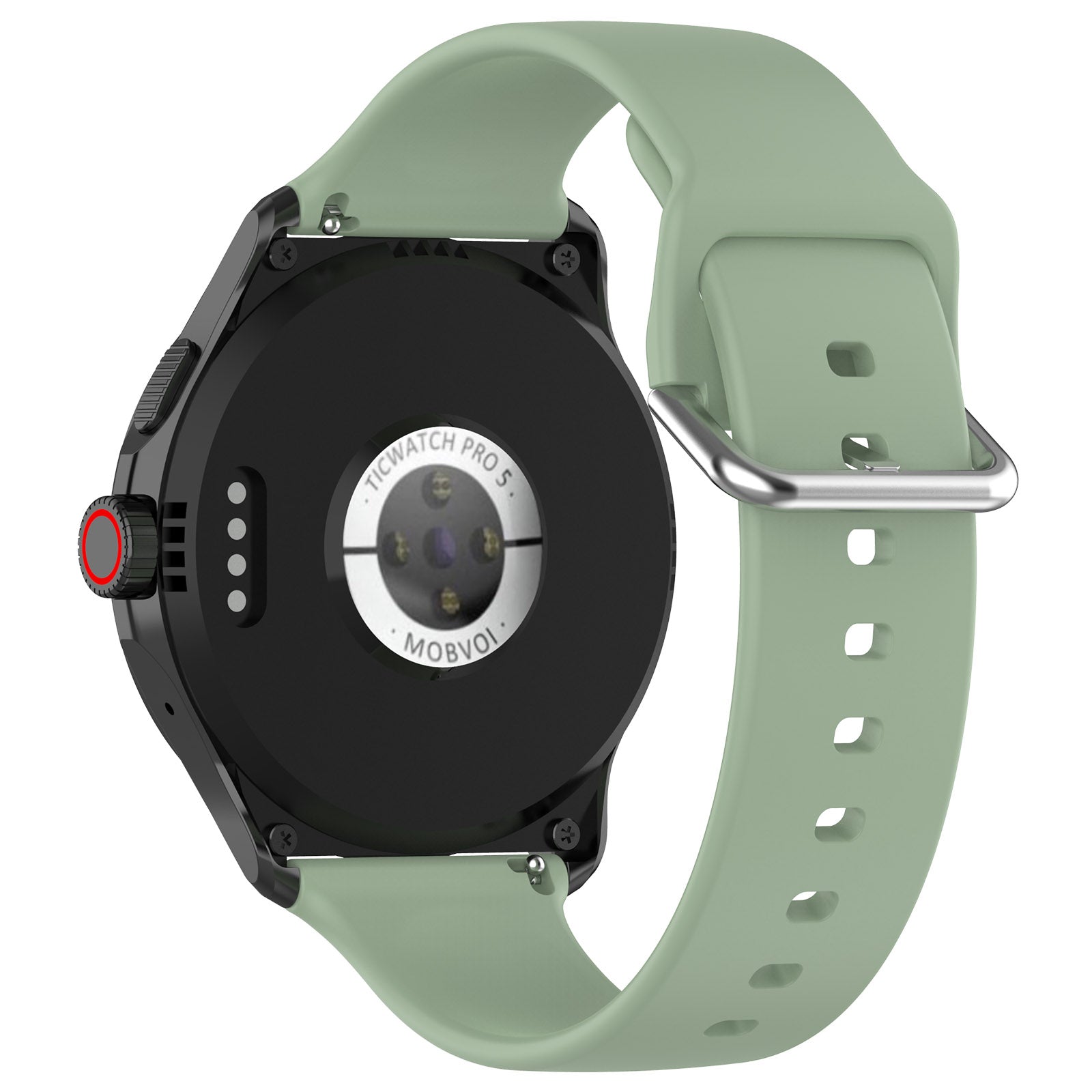 Coros Apex 4 - 46mm Silicone Buckle Strap (Green)