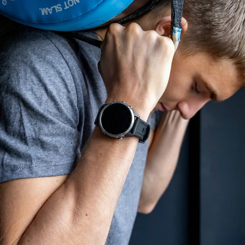 Garmin Descent Mk2S siliconen bandje (zwart)