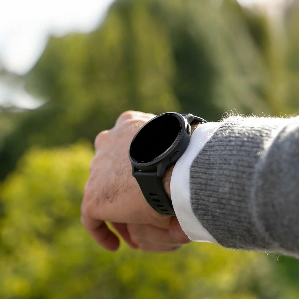 Garmin Approach S42 Classic Silicone Strap (Black)