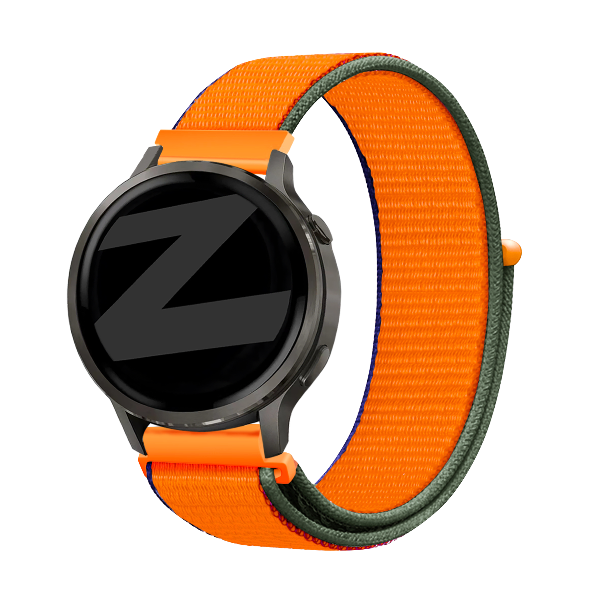 Bandz Garmin Forerunner 265s nylon loop band (kumquat)