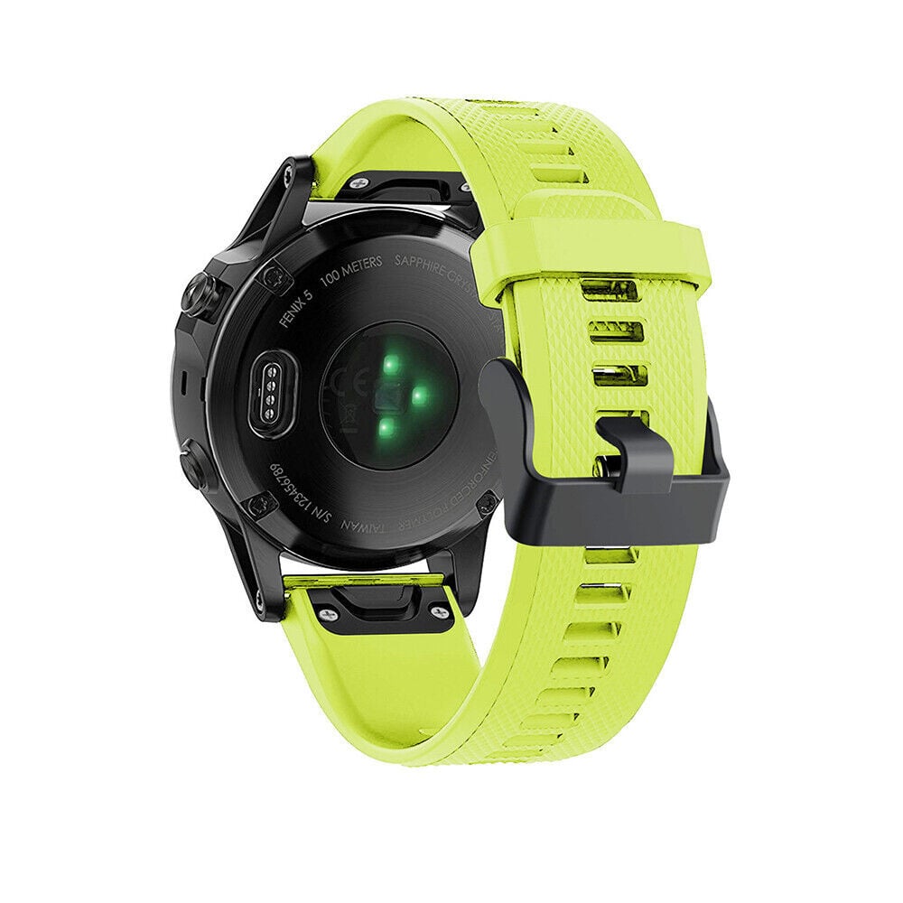 Garmin Forerunner 945 siliconen bandje (lichtgroen)