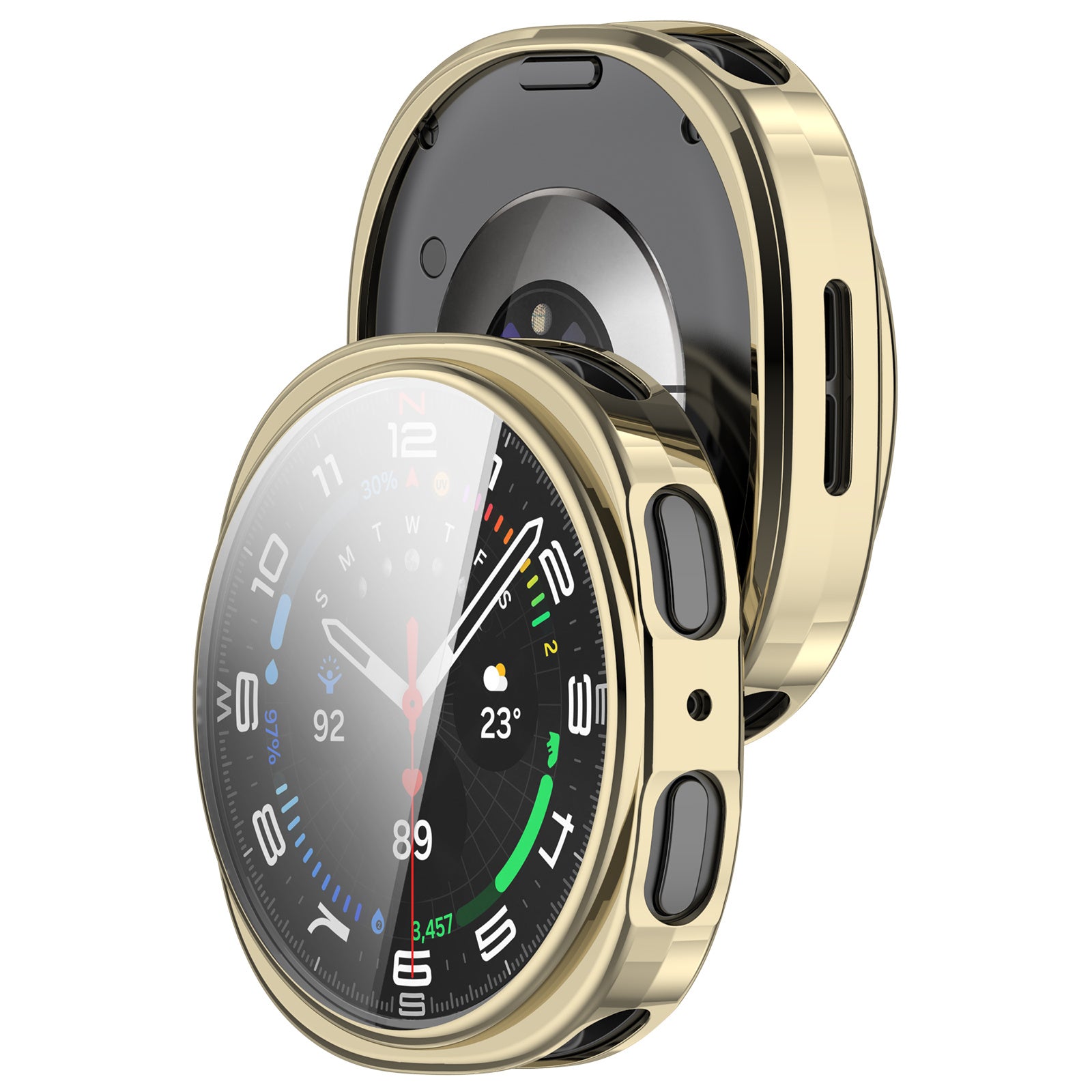 Samsung Galaxy Watch 8 - 40mm TPU case (lichtgoud)