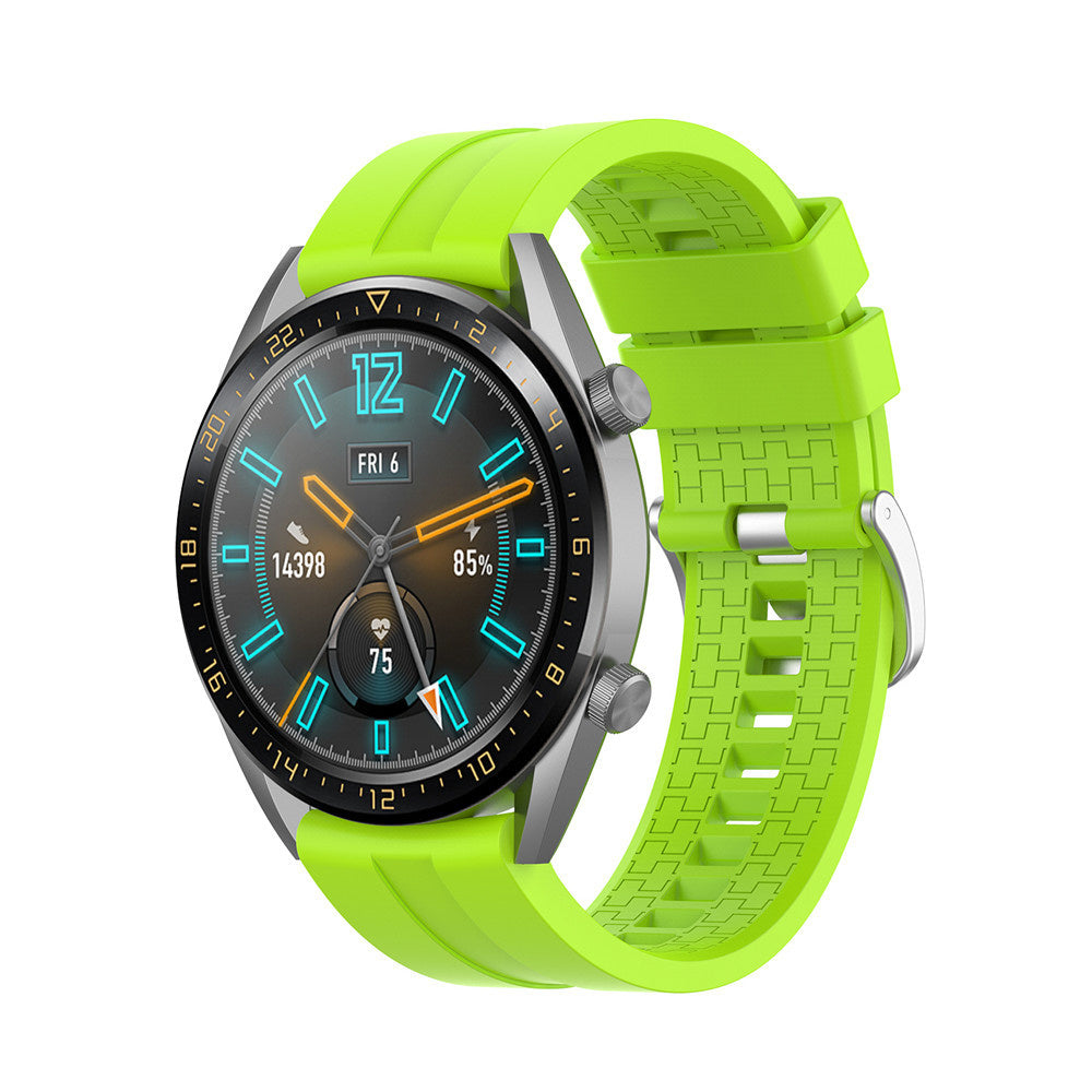 Huawei Watch 5 - 46mm extreme silicone band (lime)