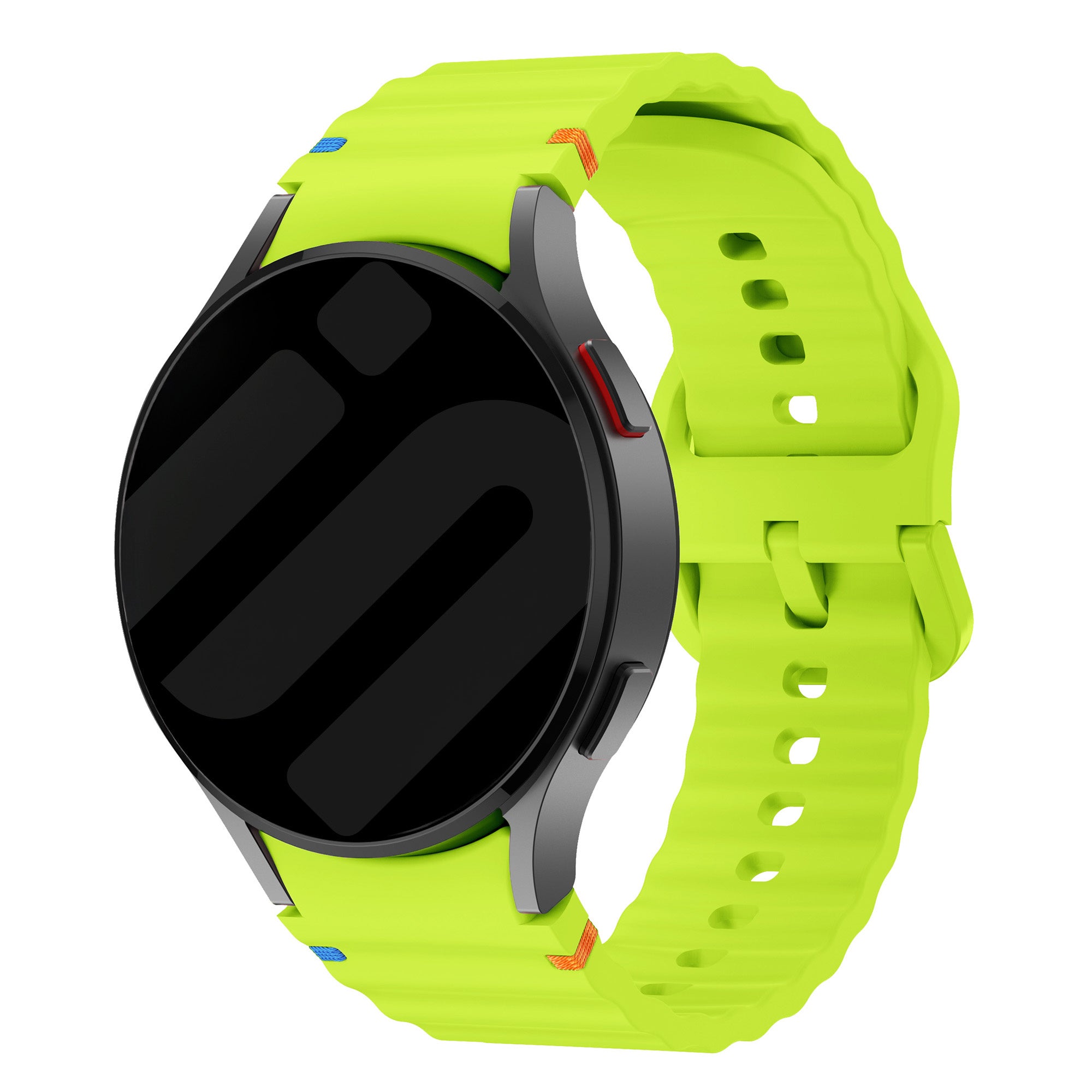 Samsung Galaxy Watch 4 44mm Wave bandje (lime)
