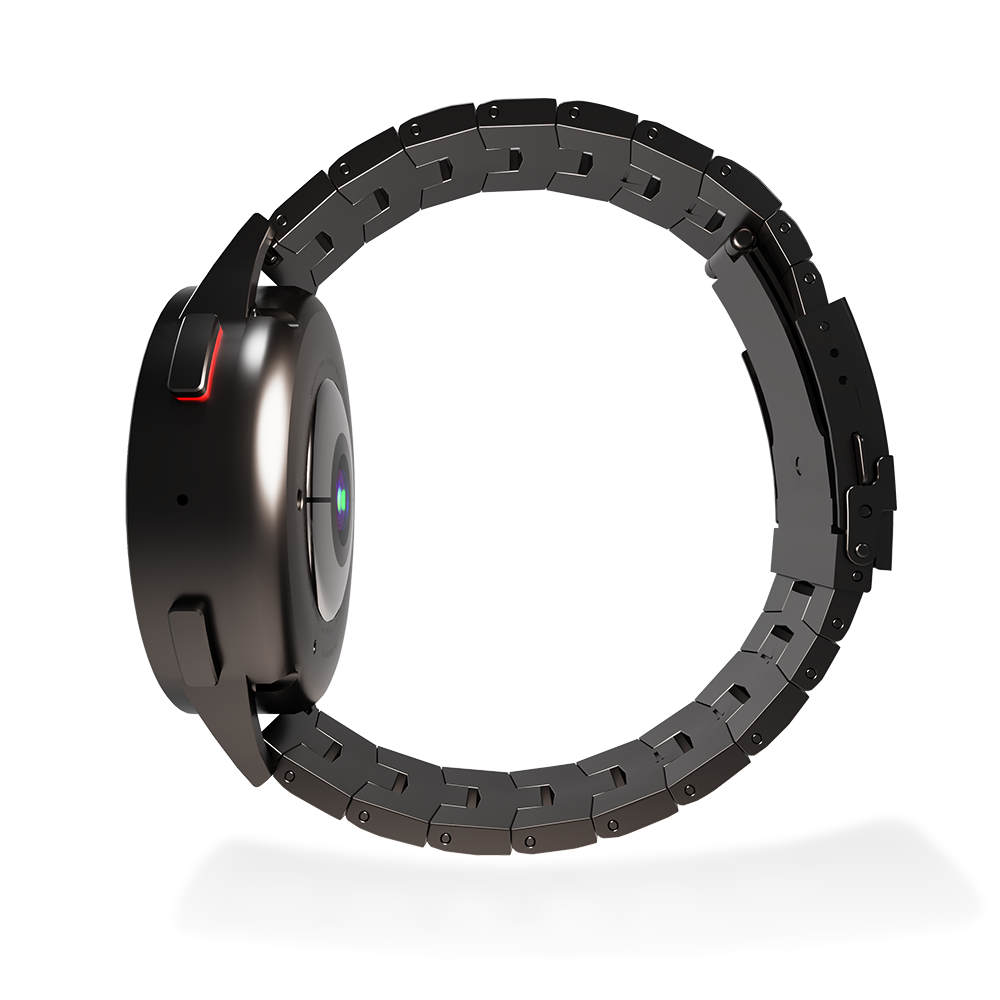 Amazfit Balance titanium grain band (grafiet)