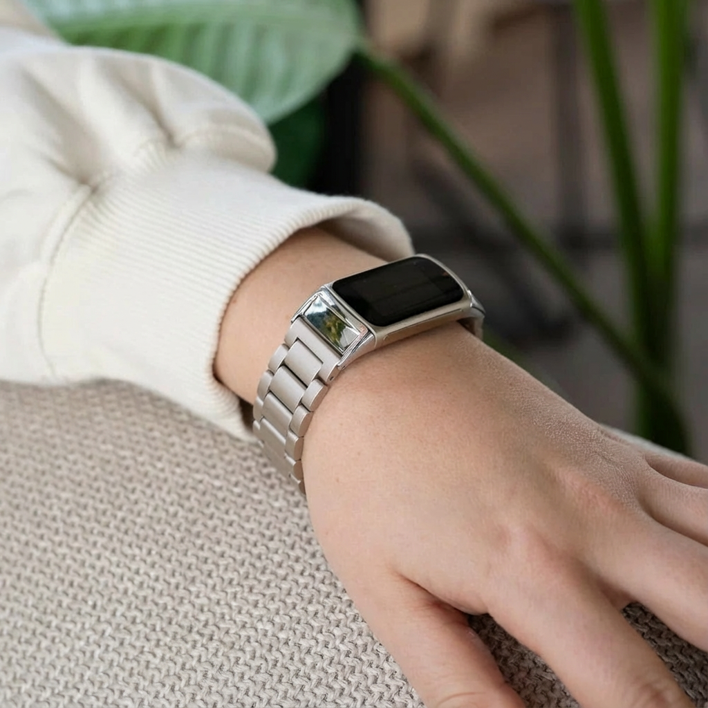 Fitbit Charge 5 Metal Strap (Silver)