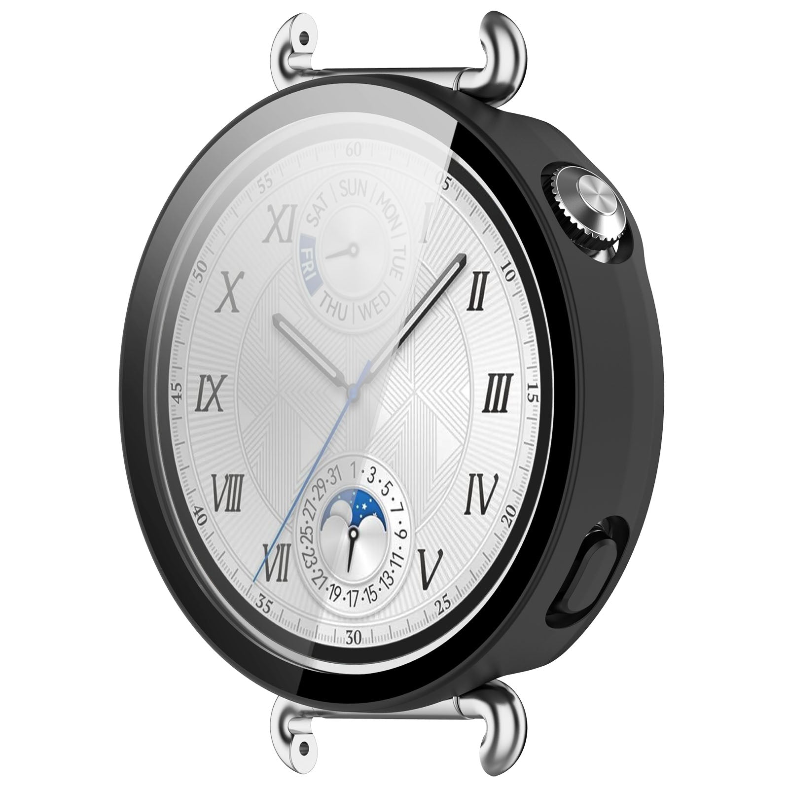 Huawei Watch GT 6 - 41mm hard case met glas (zwart)