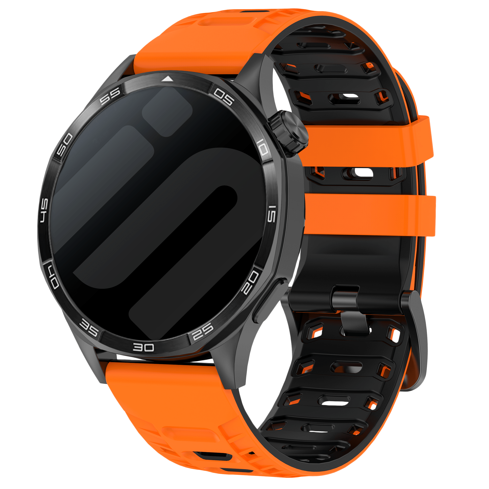 Suunto 9 Peak mecha sport band (oranje/zwart)