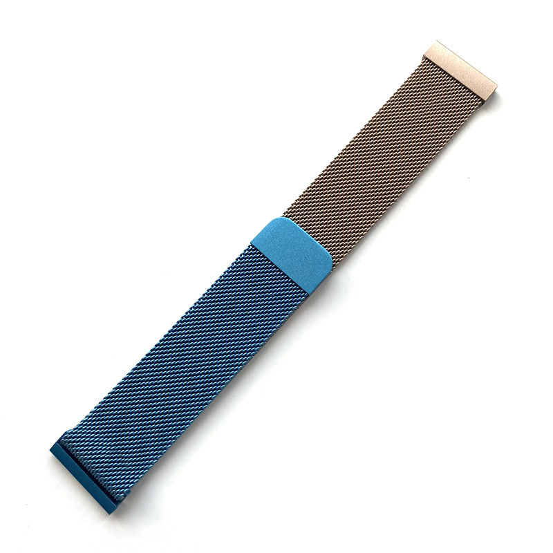 Withings ScanWatch 2 - 42mm Milanese Strap (Blue/Gold)