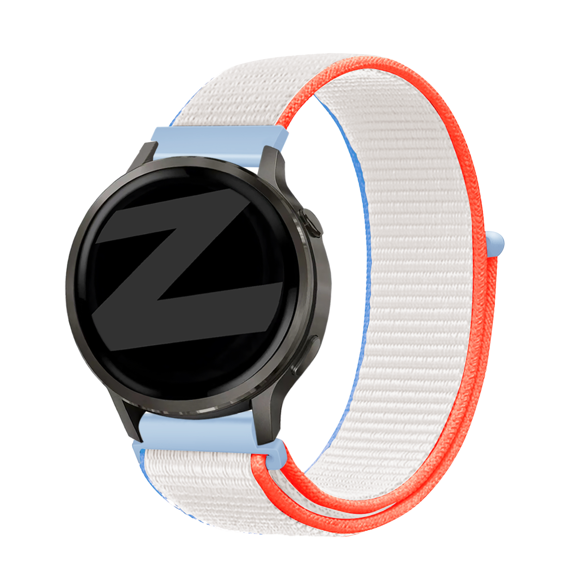Bandz Garmin Forerunner 255s nylon loop band (milk white)