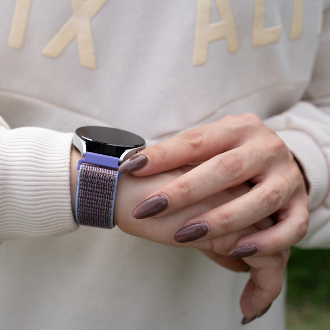 Amazfit Bip 5 nylon bandje (lila)