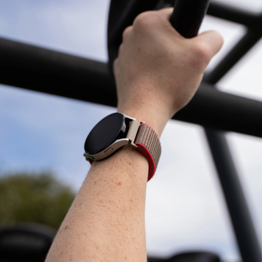 Gard Pro Health Smartwatch 2+ Nylon Strap (Neon Pink)