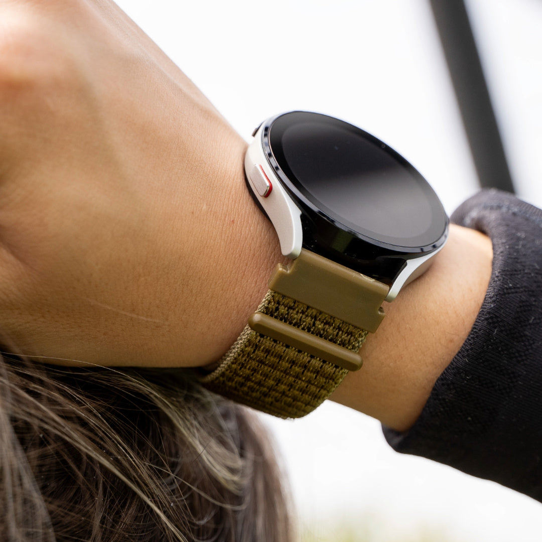 CMF Watch 3 Pro nylon bandje (olijf)