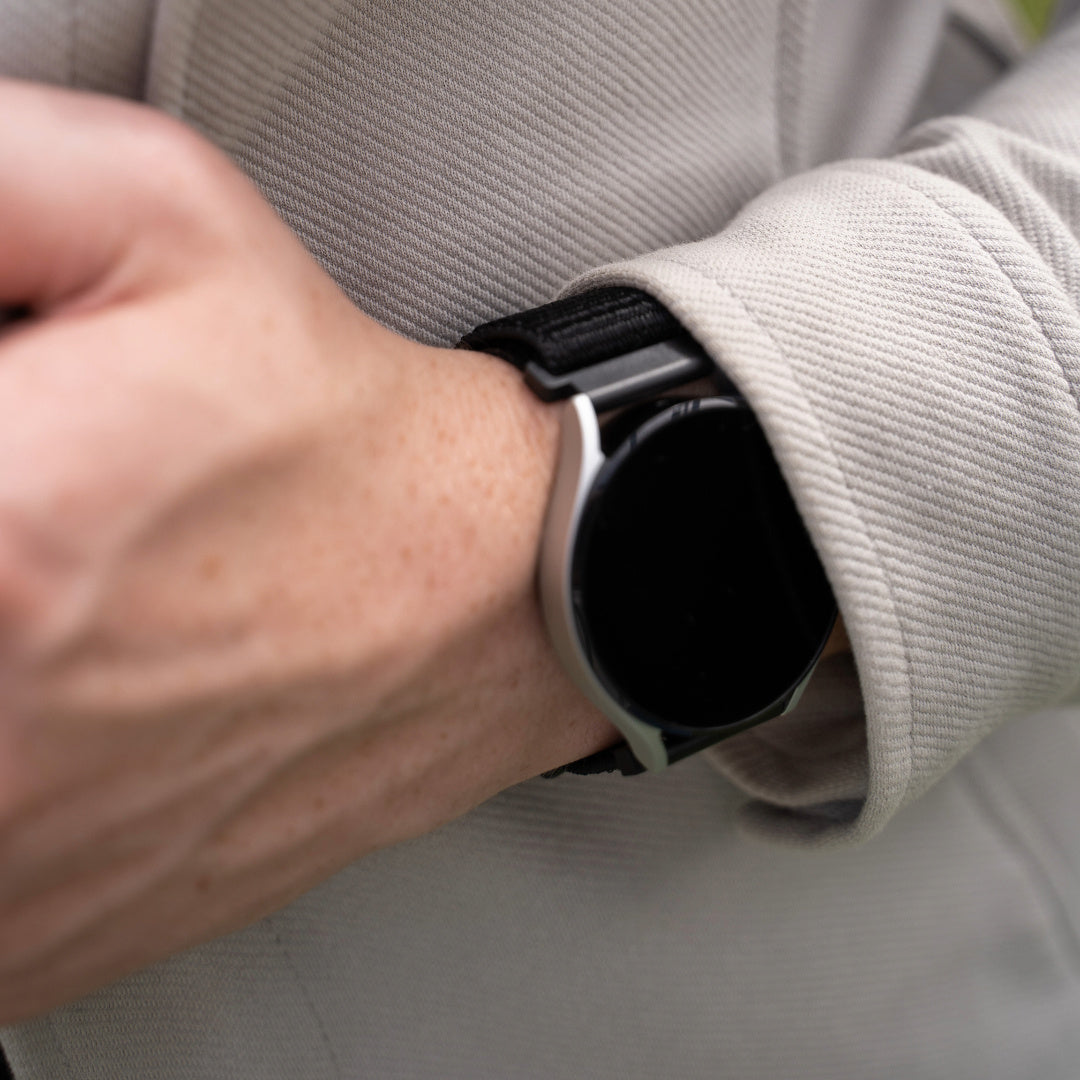 Garmin Venu 3s Nylon Strap (Black)