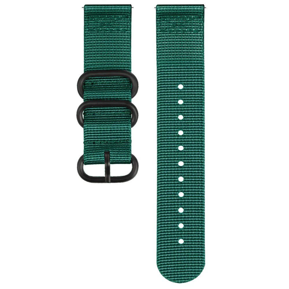 Coros Apex 2 nylon gesp band (donkergroen)