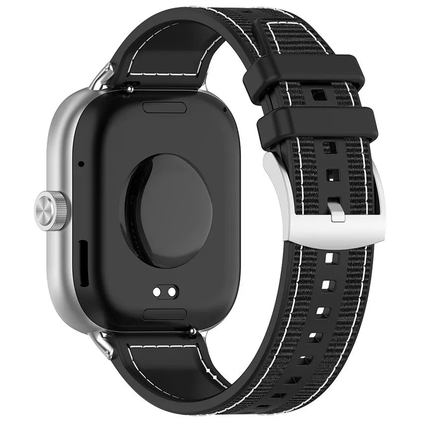 Redmi Watch 4 nylon hybrid bandje (zwart)