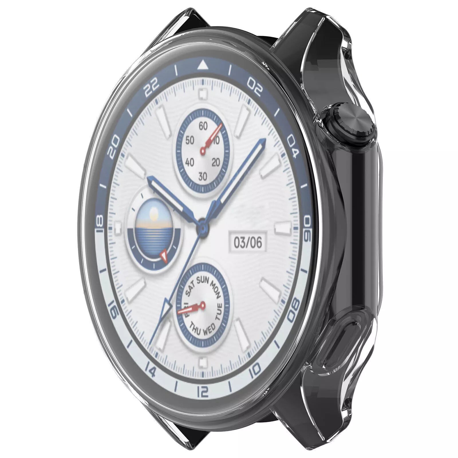 OnePlus Watch 2 TPU case (transparant)