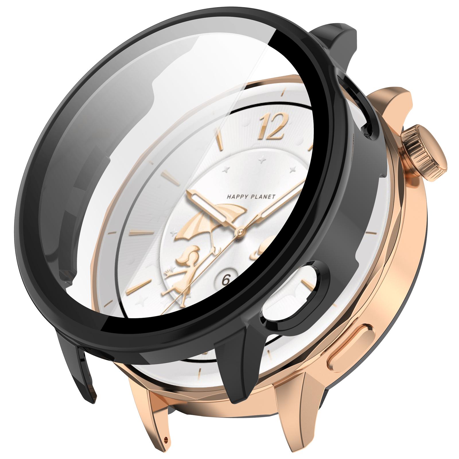 OnePlus Watch 3 - 43mm Hard Case with Glass (Black)