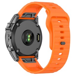 Garmin Instinct 3 - 50mm outdoor siliconen band (oranje)