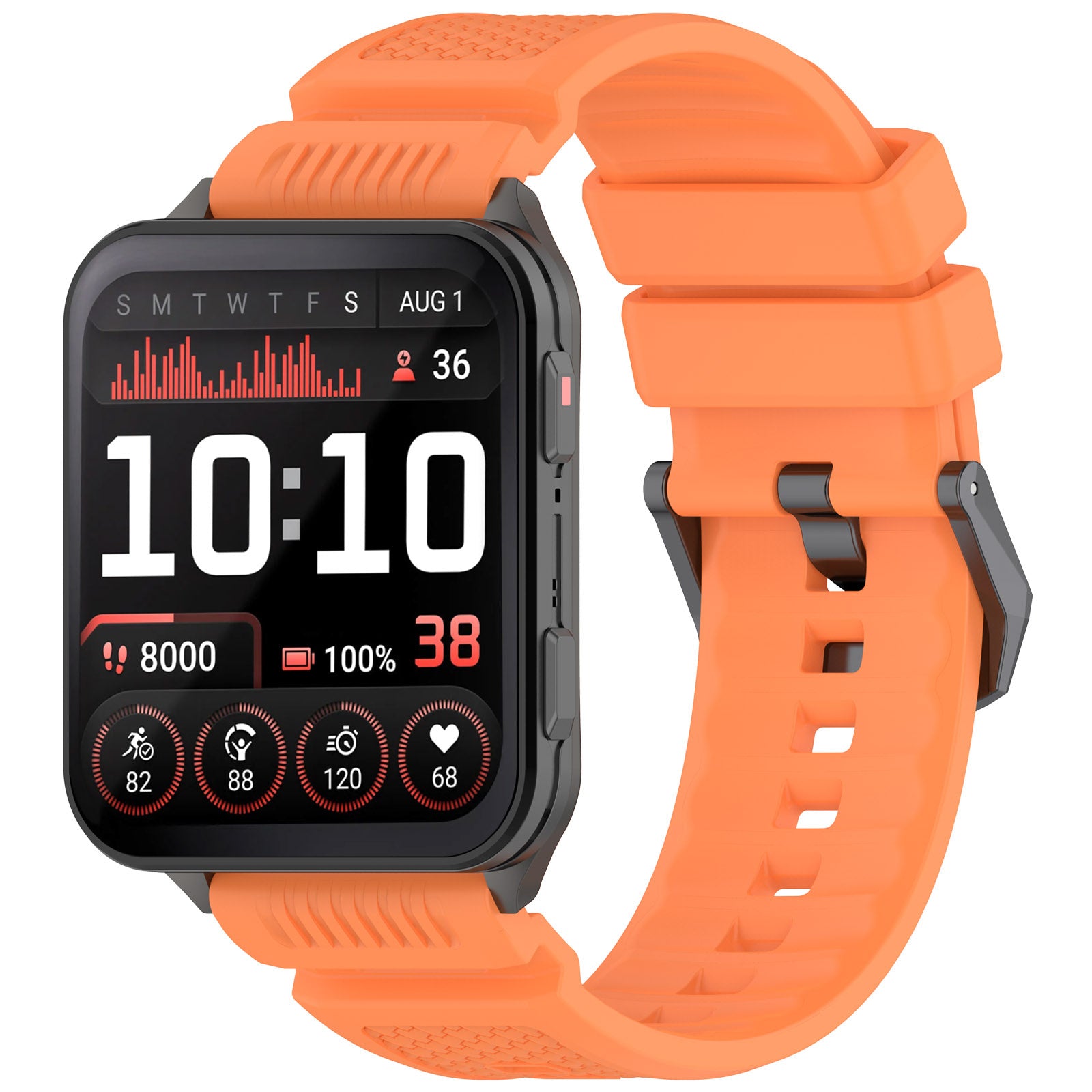 Garmin Venu X1 siliconen bandje (oranje)