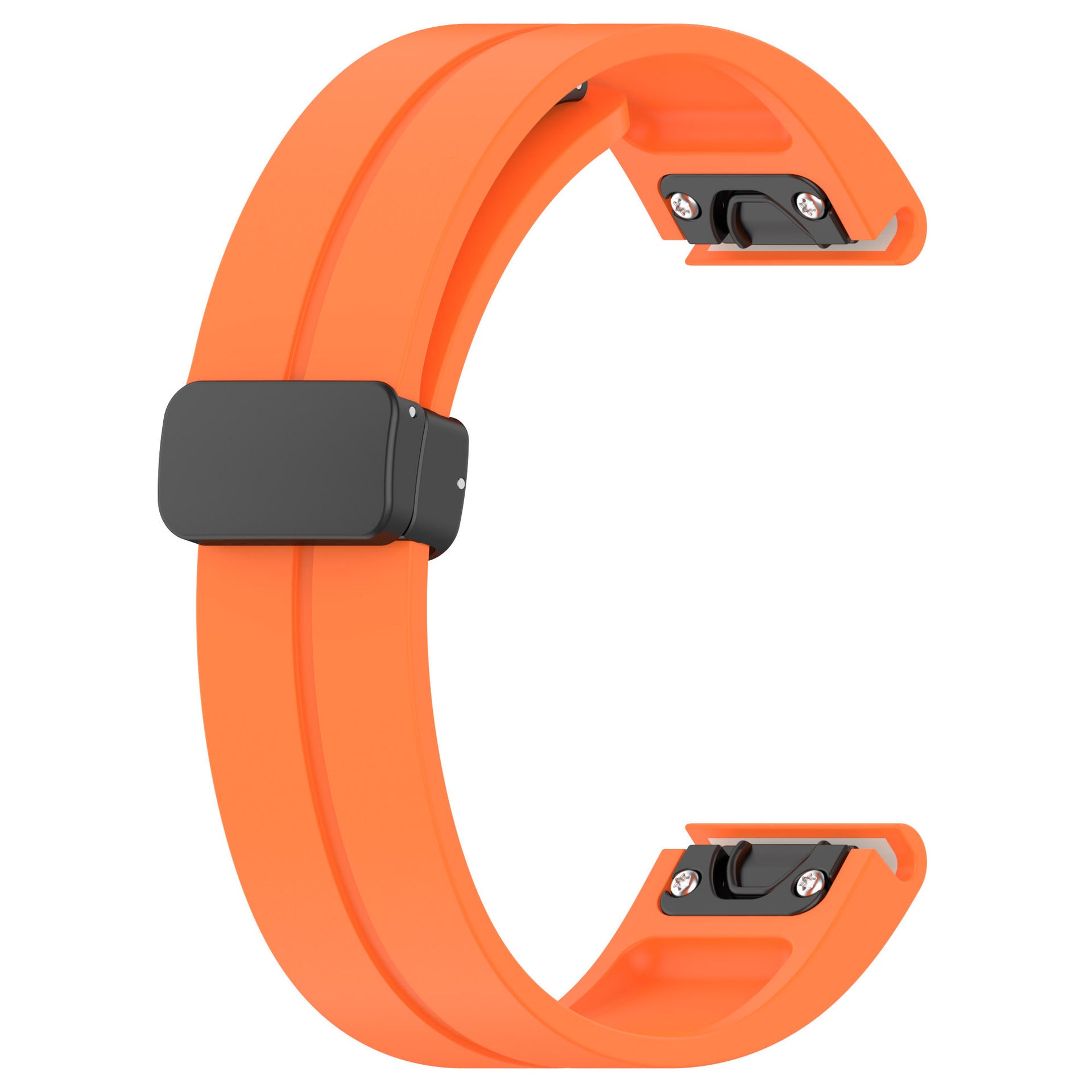 Garmin Epix Pro (Gen 2) 51mm sport band met D-buckle (oranje)