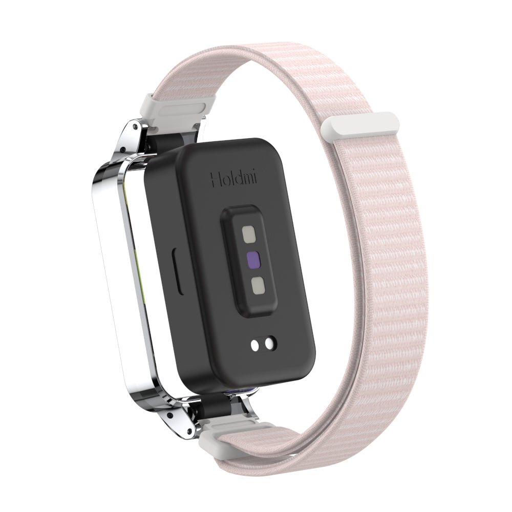 Xiaomi Smart Band 9 Active nylon bandje (lichtroze)
