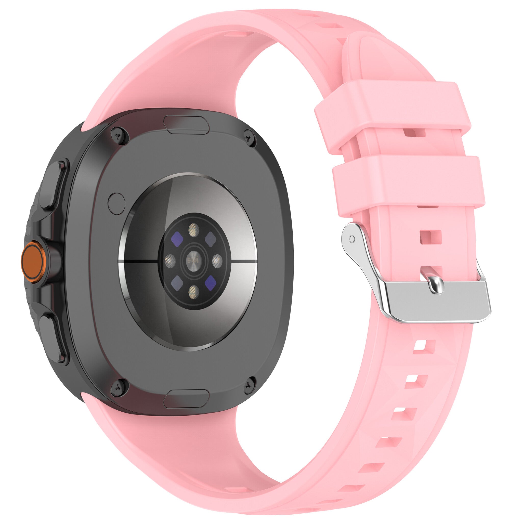 Samsung Galaxy Watch 8 - 44mm diamond silicone band (roze)