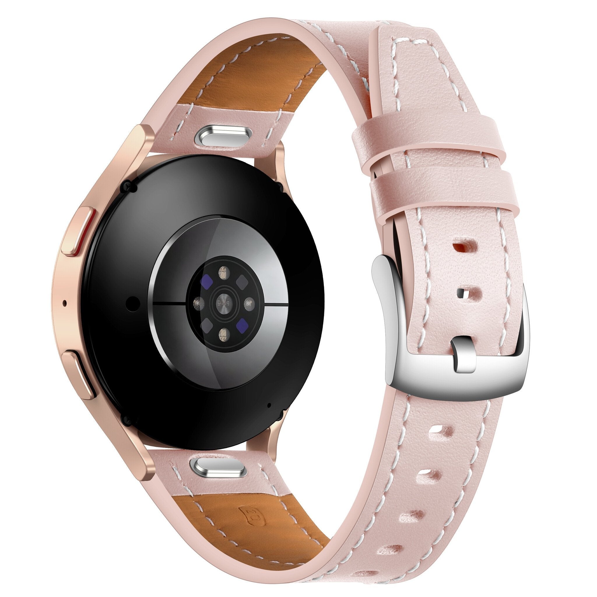 Withings Steel HR - 40mm 'one push' leren bandje (lichtroze)