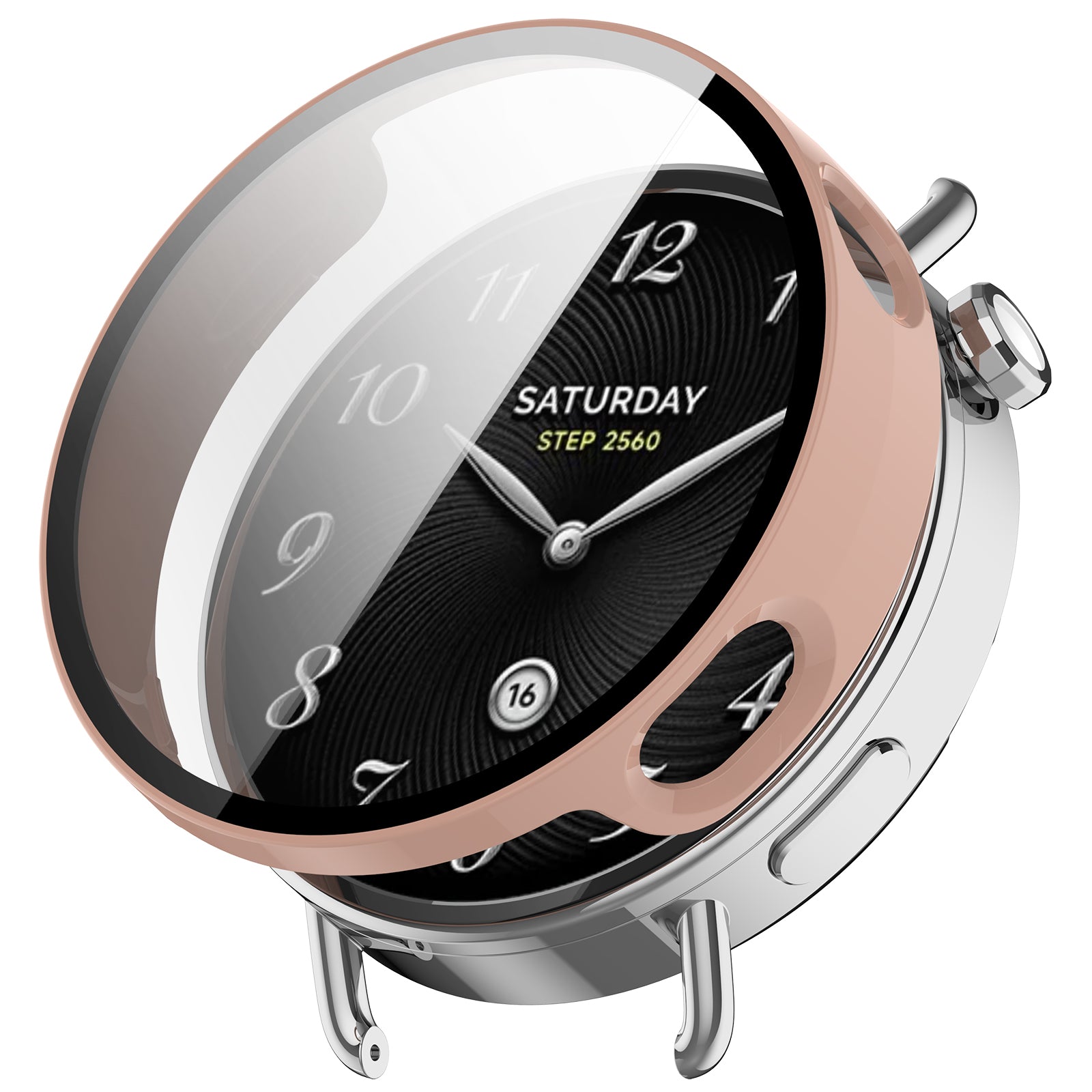 Xiaomi Watch S4 - 41mm hard case met glas (roze)