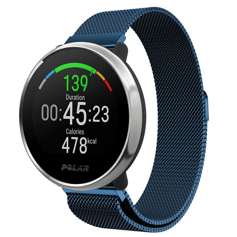 Garmin Vivoactive 3 Milanese band (blauw)