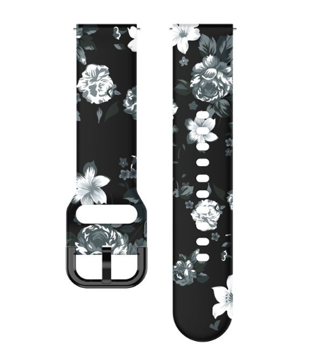 Grey Flower Withings Steel HR - 40mm Strap