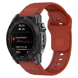 Garmin Instinct 3 - 45mm outdoor siliconen band (rood)