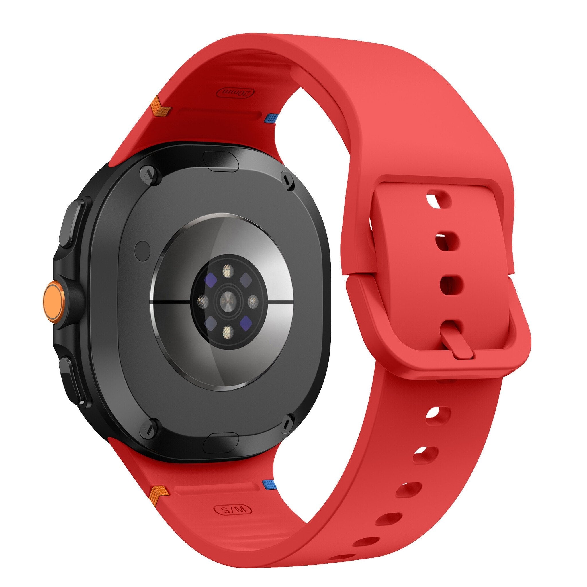 Samsung Galaxy Watch 8 - 44mm Silicone Strap (Red)