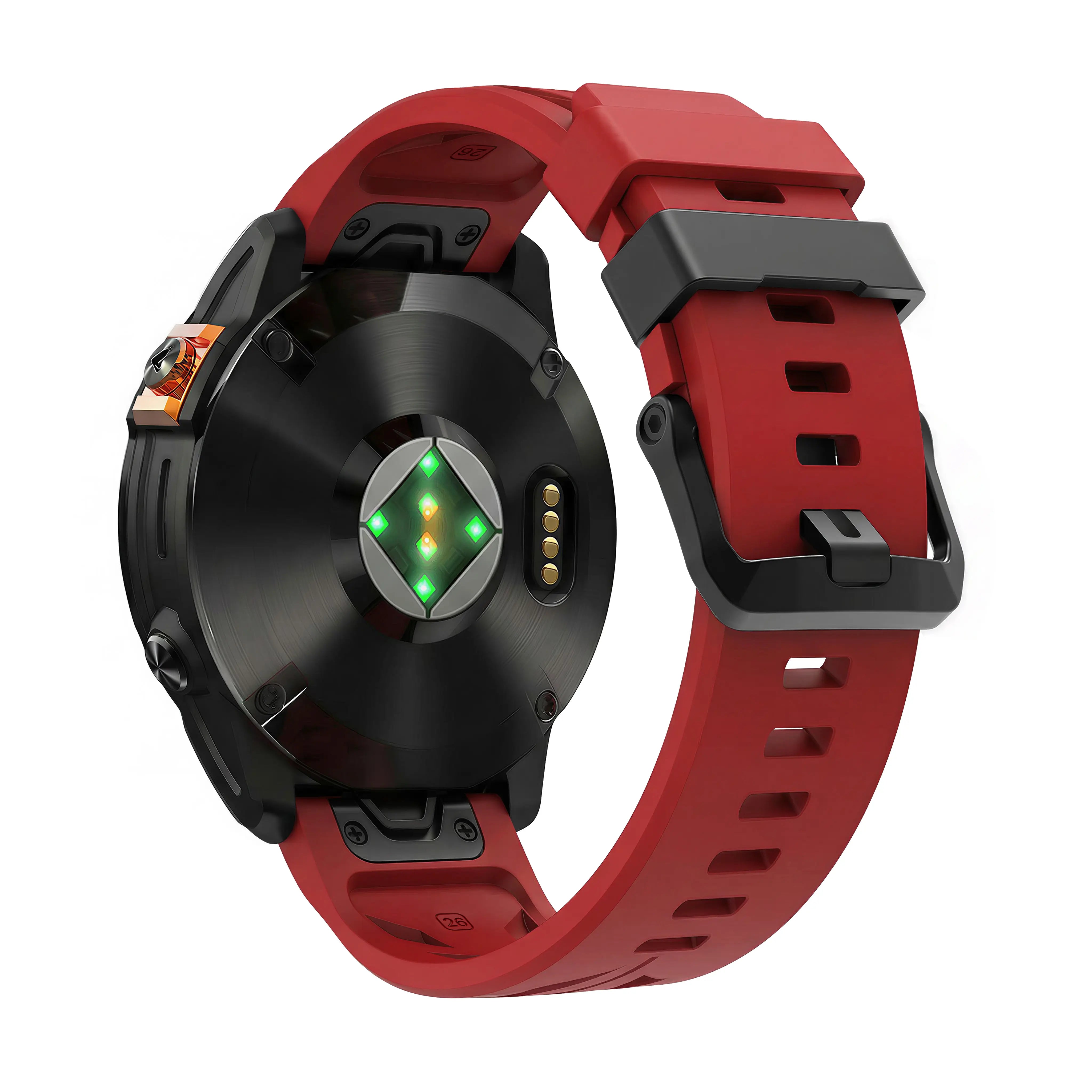 Amazfit T-Rex Ultra 2 Race Silicone Strap (Red)