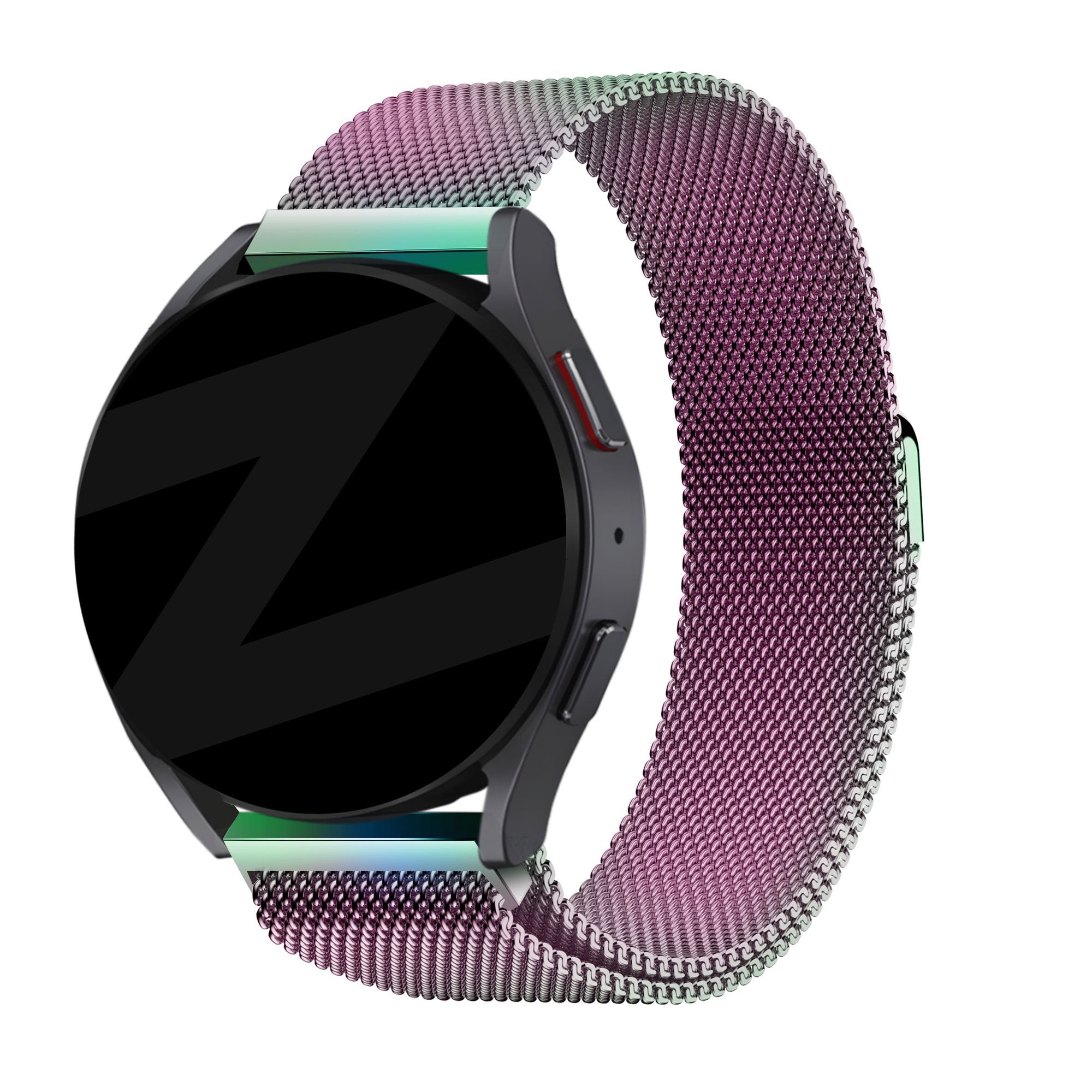 Bandz Garmin Forerunner 165 Milanese loop band (regenboog)