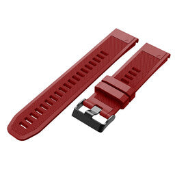 Garmin Instinct E - 45mm Silicone Strap (Red)