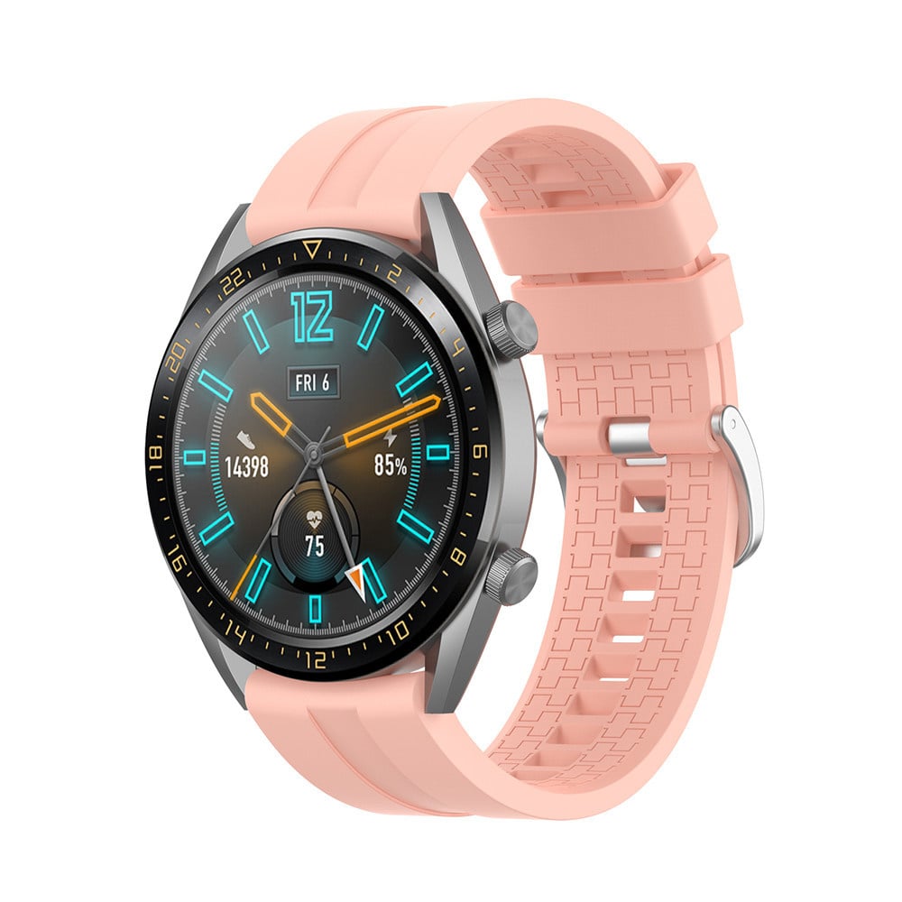 Huawei Watch GT 5 - 46mm extreme silicone band (roze)