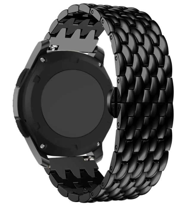 Suunto 9 Peak draken stalen band (zwart)