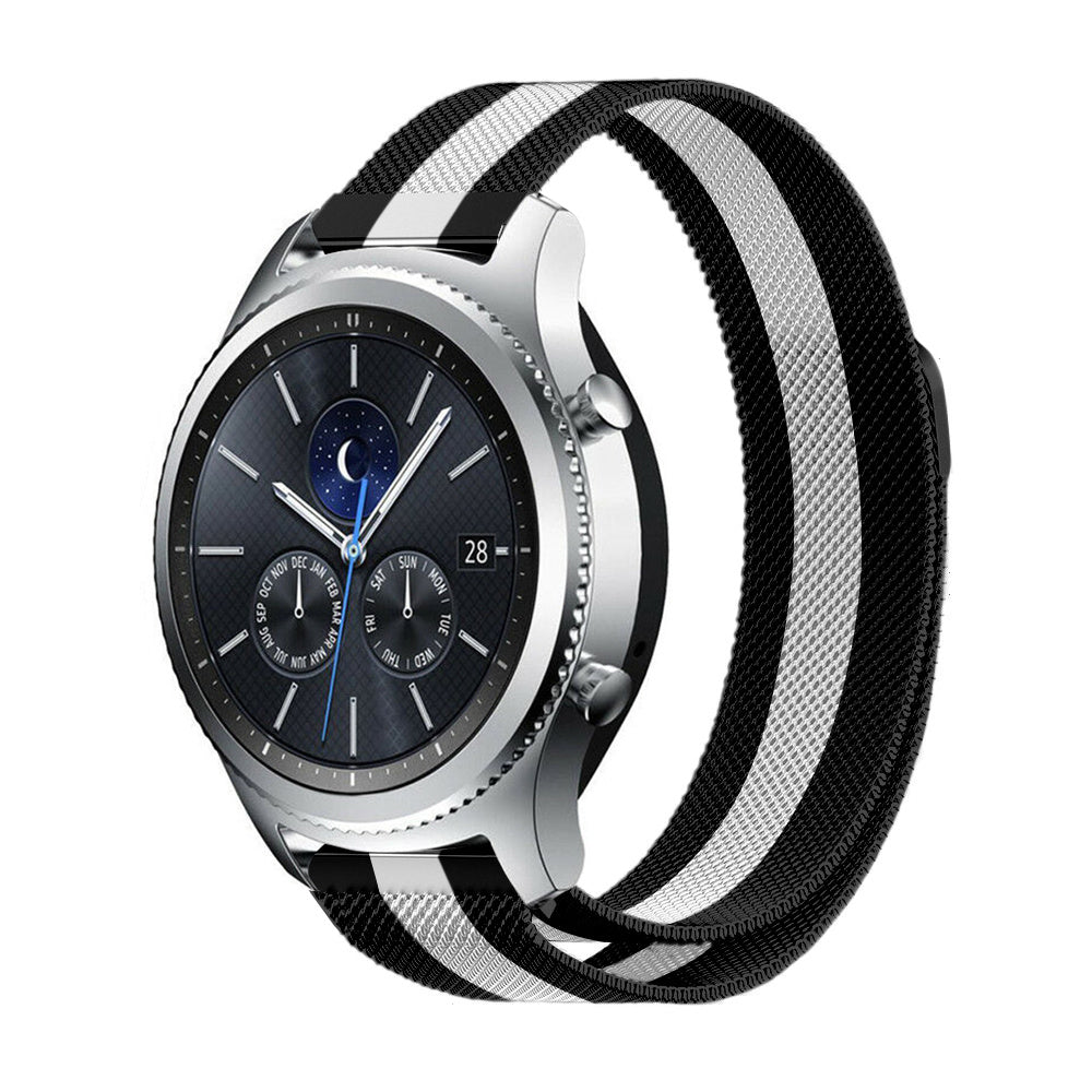 Samsung Gear S3 Milanese band (zwart/wit)