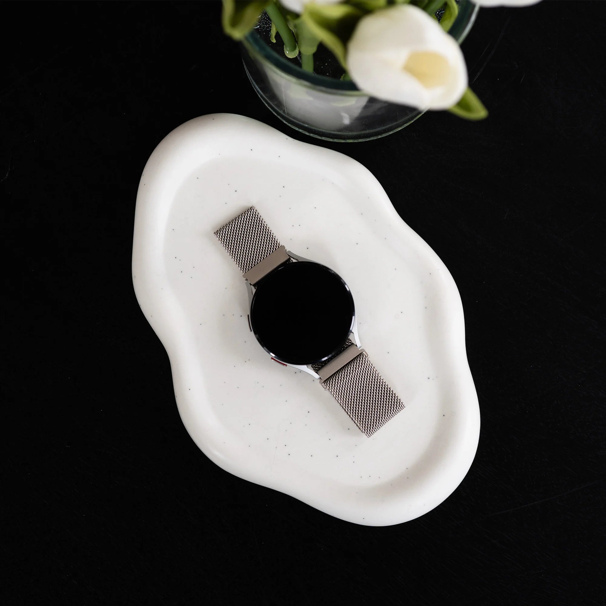 Samsung Galaxy Watch 6 - 40mm Milanese band (sterrenlicht)