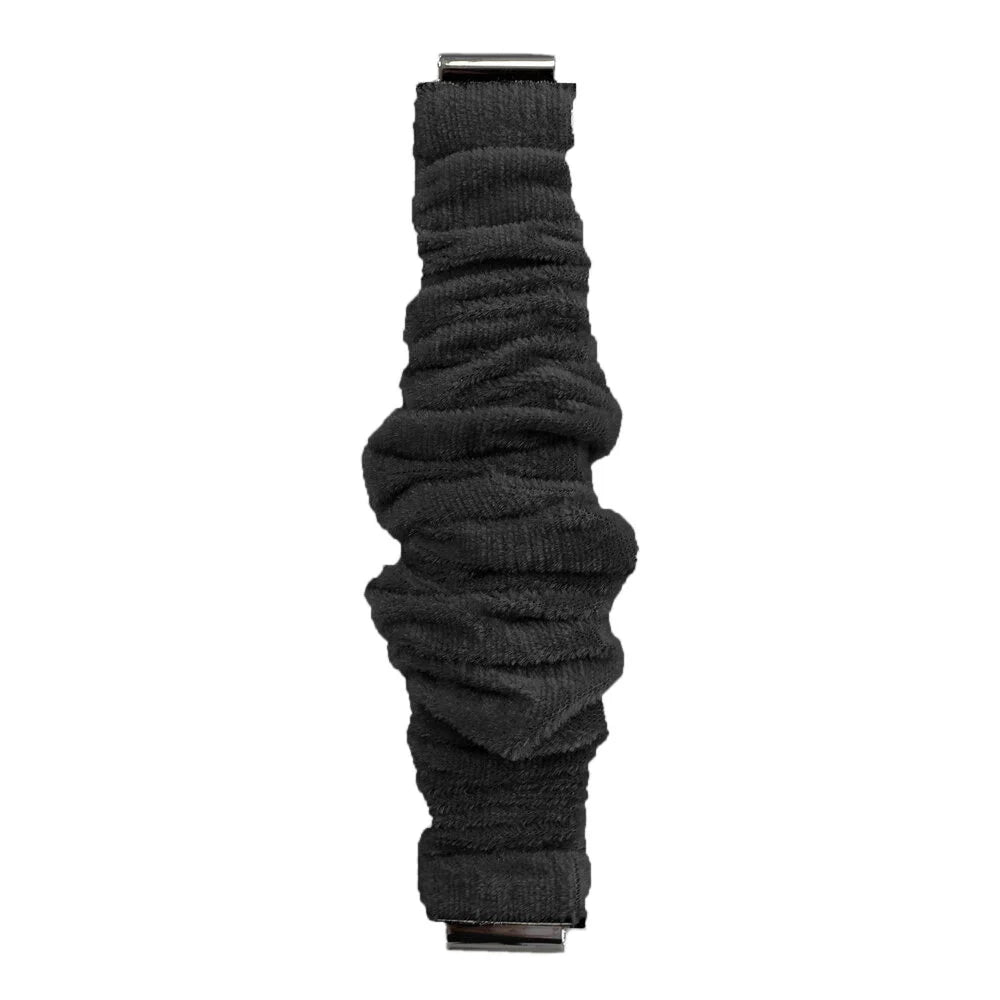 Amazfit Bip U (Pro) scrunchie bandje (zwart)