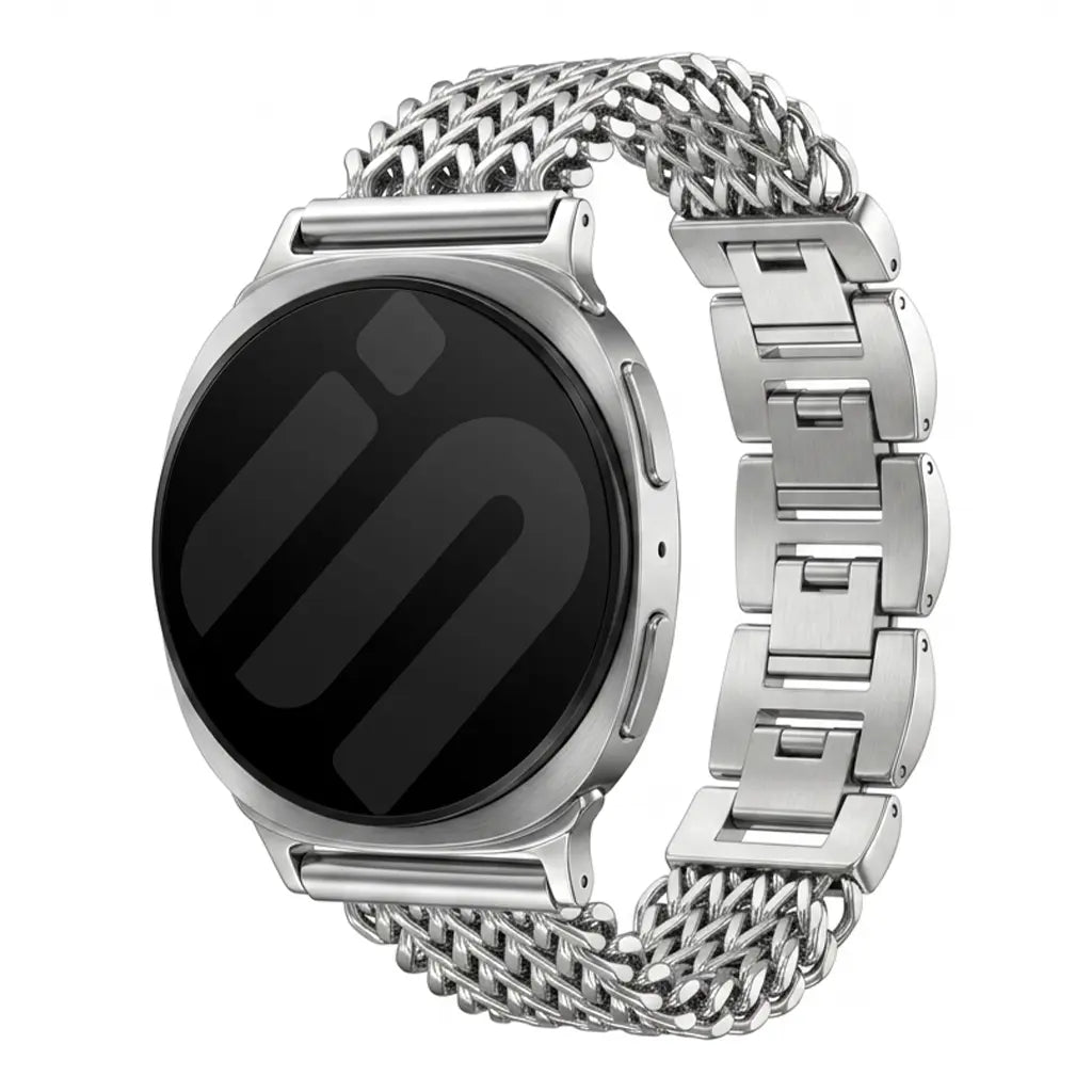 Samsung Galaxy Watch 9 - 44mm Metal Mesh Strap (Silver)