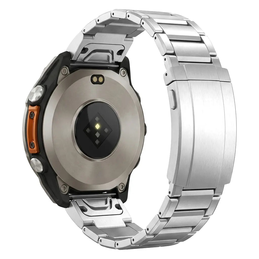 Garmin Fenix 9 - 47mm Adjustable Titanium Strap (Silver)
