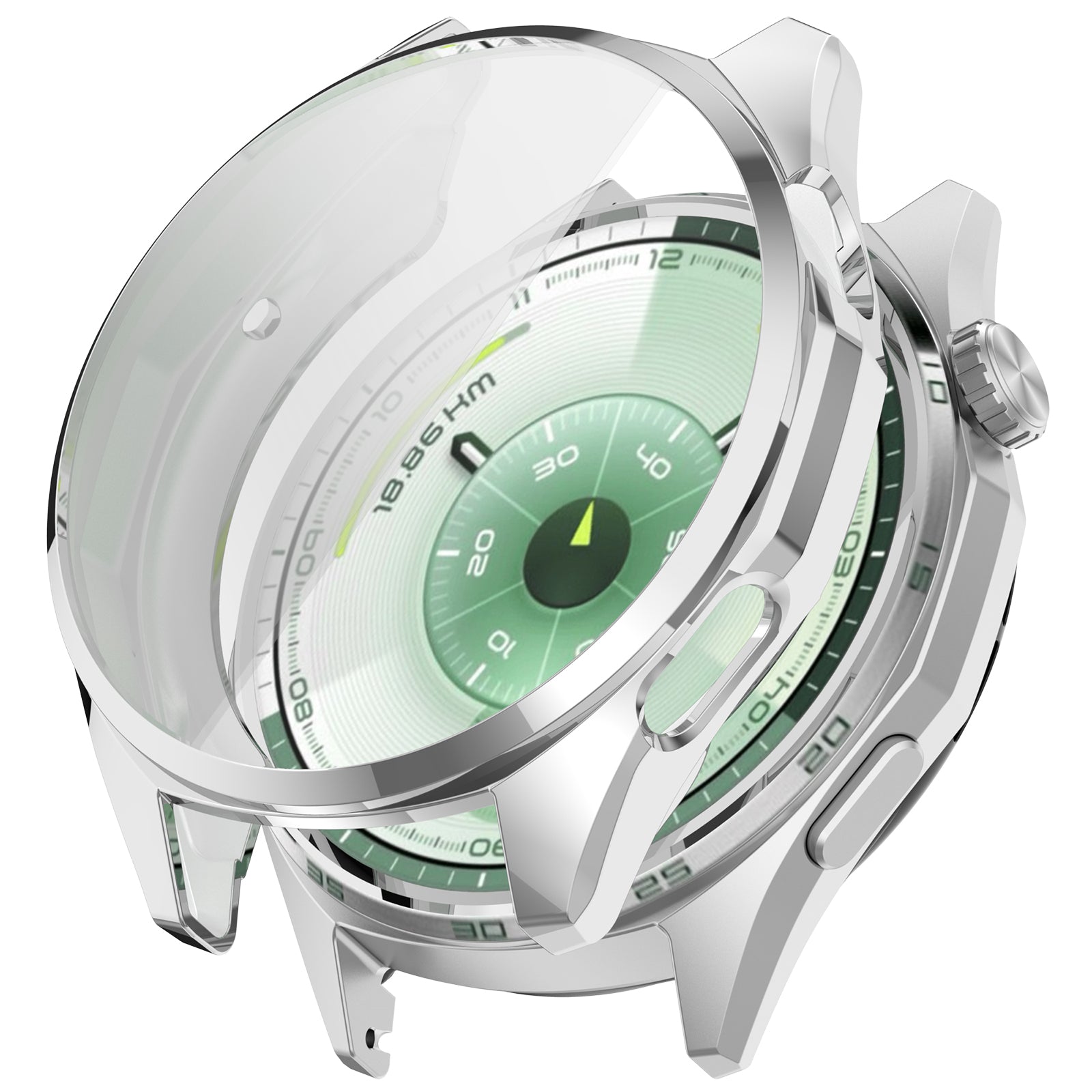 Huawei Watch GT 6 - 46mm TPU case (zilver)