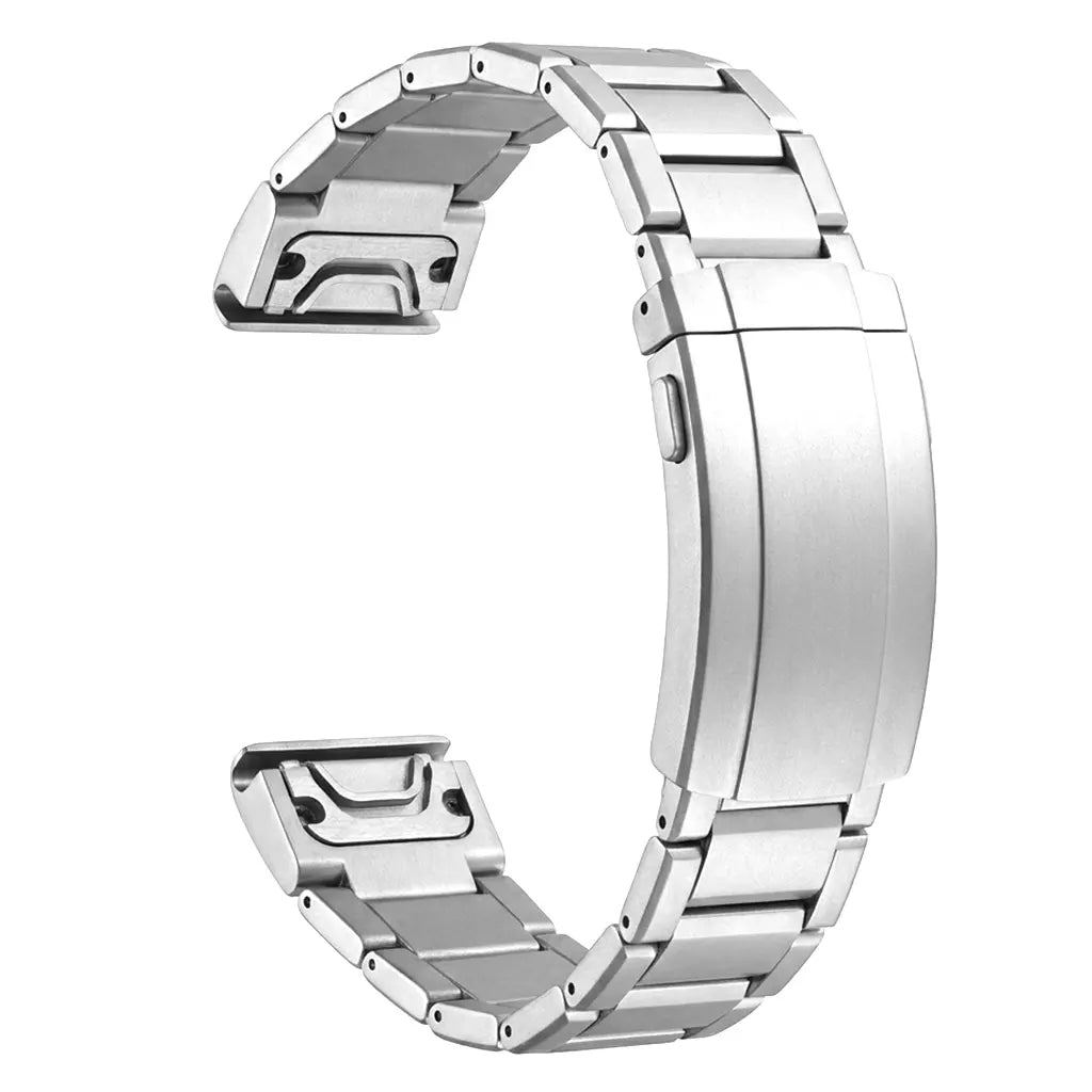 Garmin Fenix 9 - 47mm Adjustable Titanium Strap (Silver)