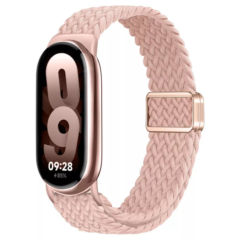 Xiaomi Smart Band 10 gevlochten bandje (roze)