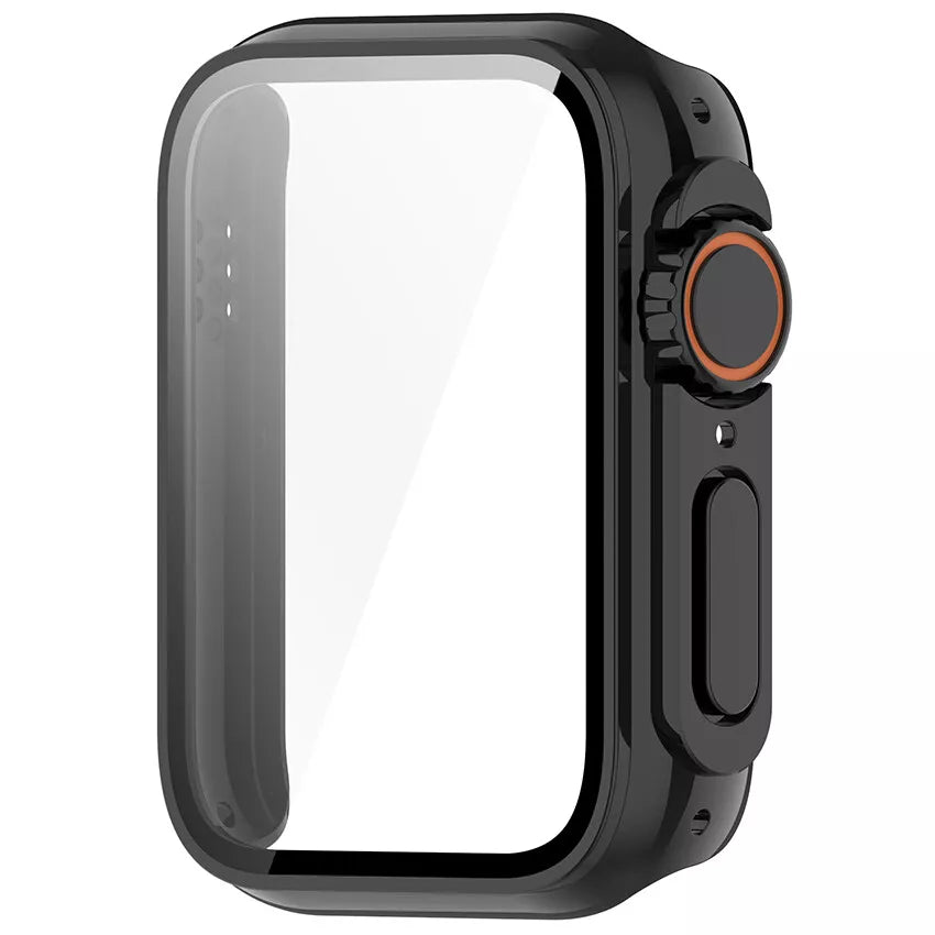 Xiaomi Smart Band 9 Pro PC case met glas (zwart)